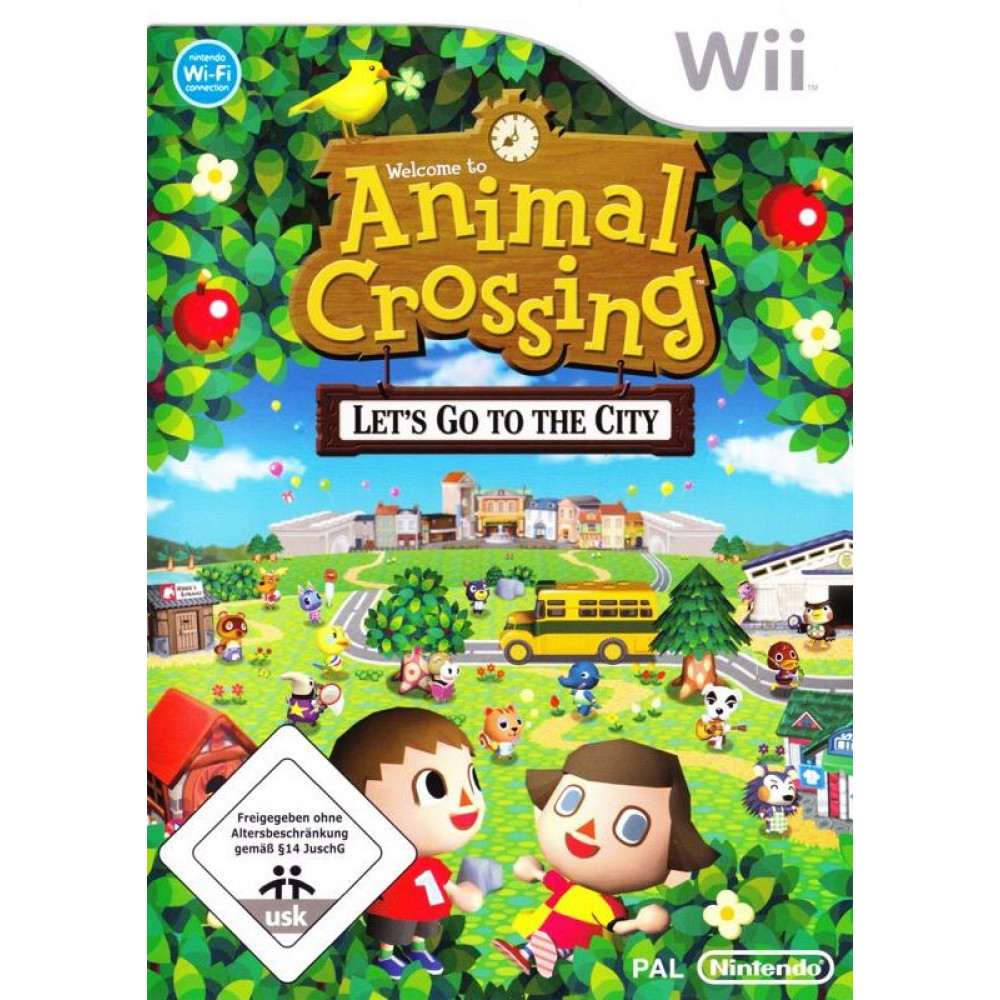 بازی اورجینال Animal Crossing City Folk Wii