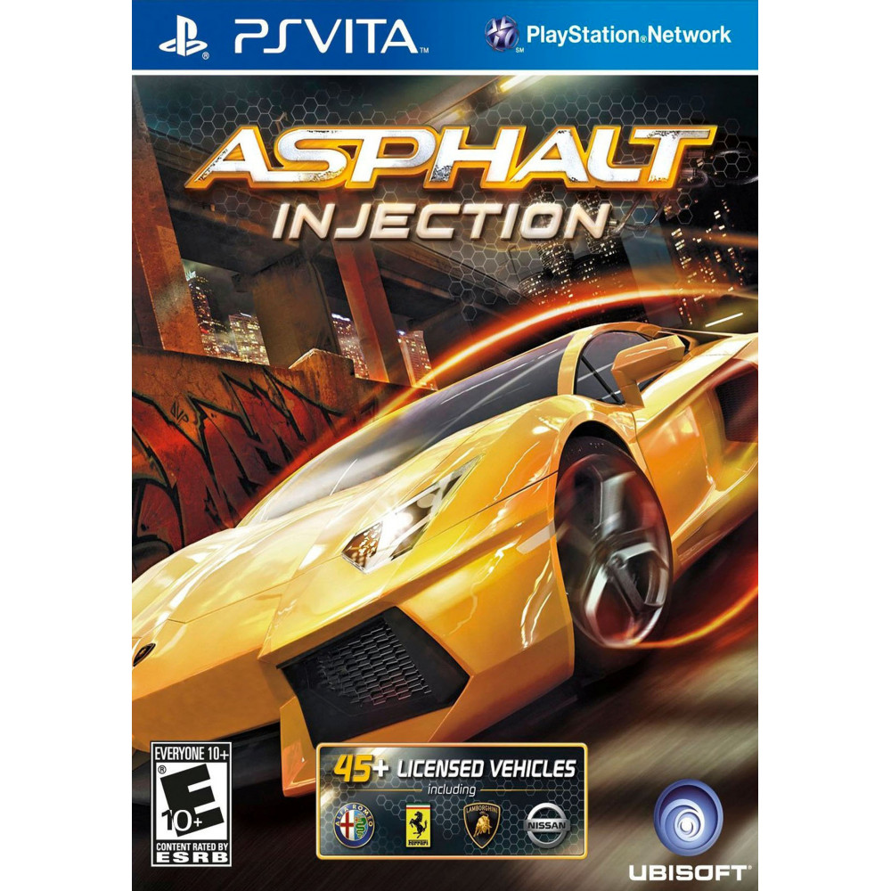 بازی اورجینال Asphalt Injection PS vita