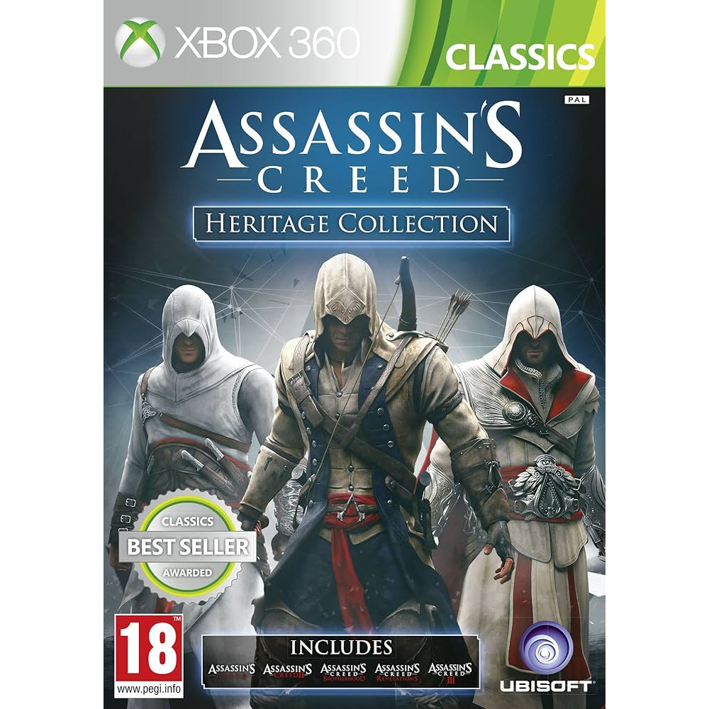 بازی اورجینال Assassins Creed Heritage Collection XBOX 360