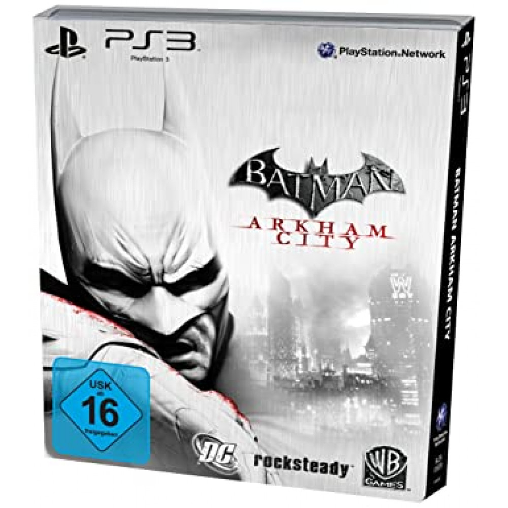 بازی اورجینال Batman Arkham City Steelbook PS3