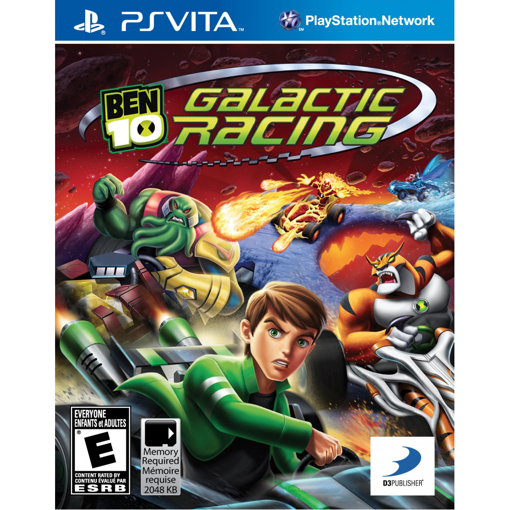 بازی اورجینال Ben 10 Galactic Racing PS vita