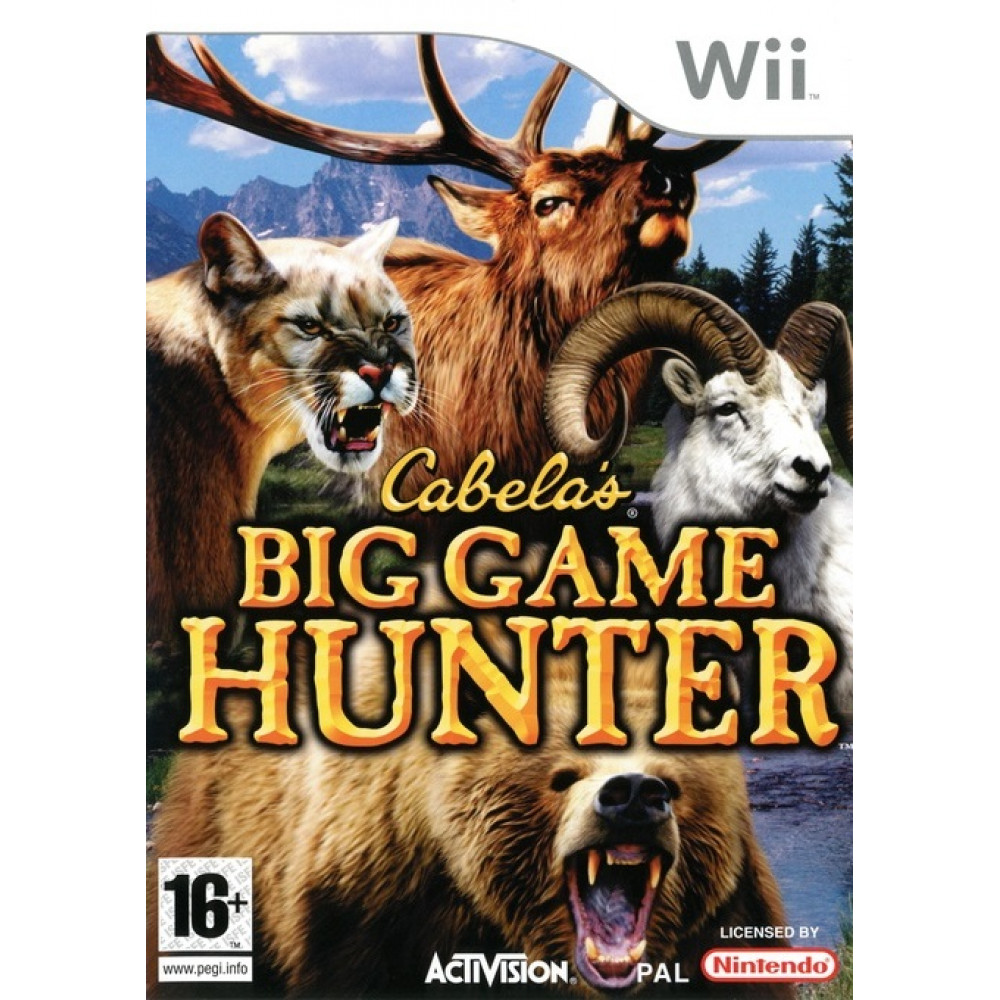 بازی اورجینال Cabela Big Game Hunter Wii