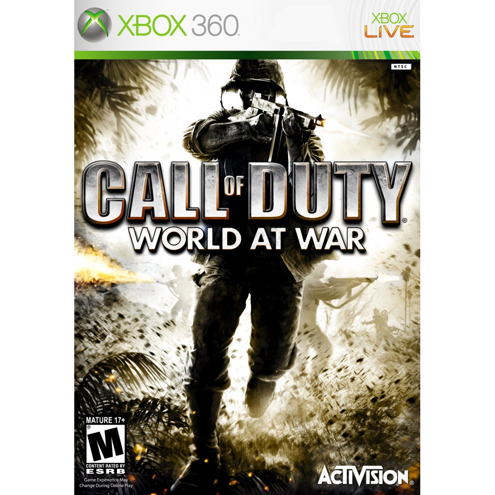 بازی اورجینال Call of Duty 5 XBOX 360