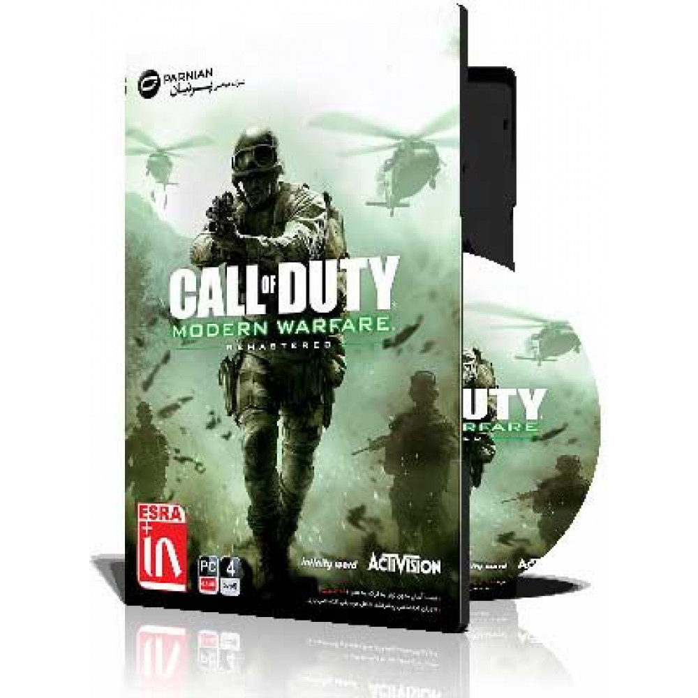 نسخه کامل با کرک سالم (Call Of Duty 4 Modern Warfare Remastered (10DVD