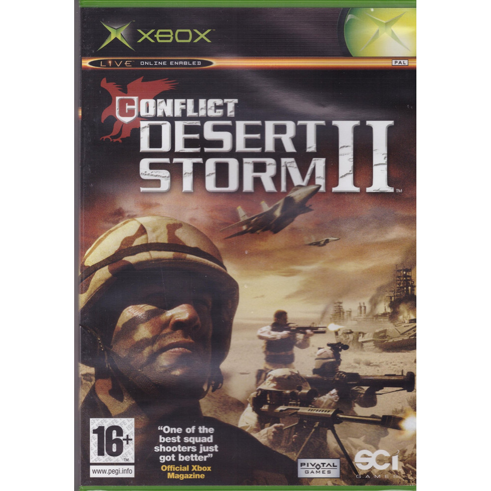 بازی اورجینال Conflict Desert Storm 2 XBOX Classic