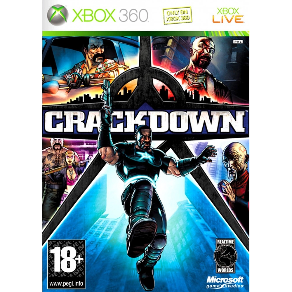 بازی اورجینال Crackdown XBOX 360