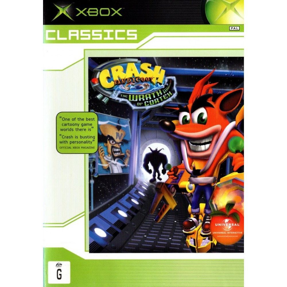 بازی اورجینال Crash Bandicoot The Wrath Of Cortex XBOX Classic