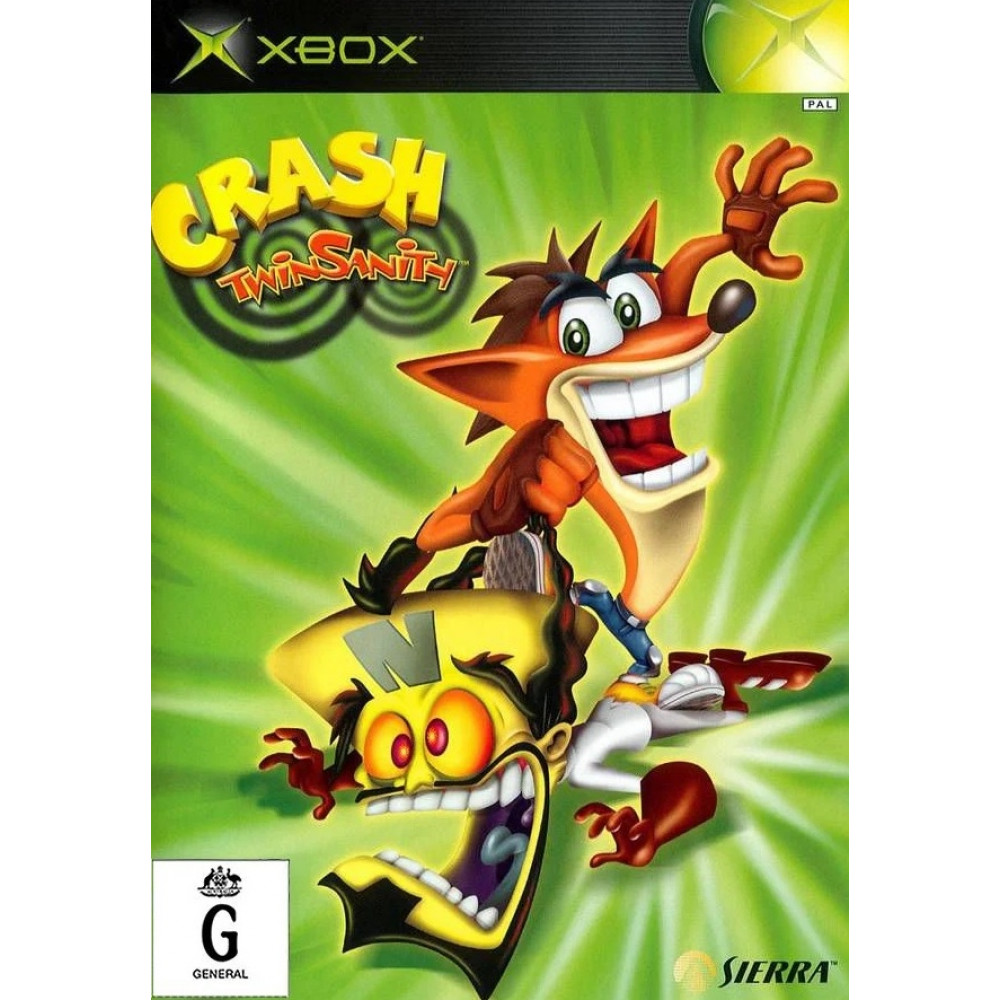 بازی اورجینال Crash Twinsanity XBOX Classic