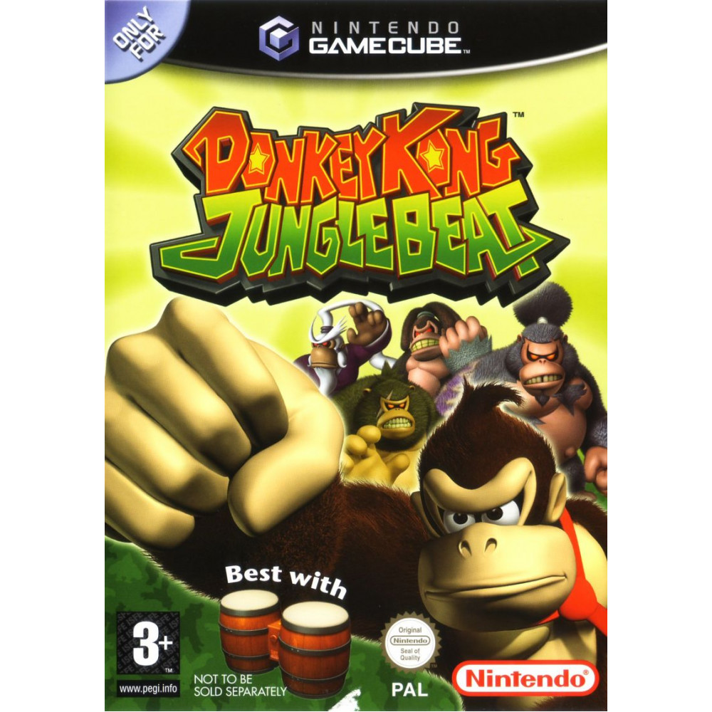 بازی اورجینال Donkey Kong Jungle Beat Gamecube