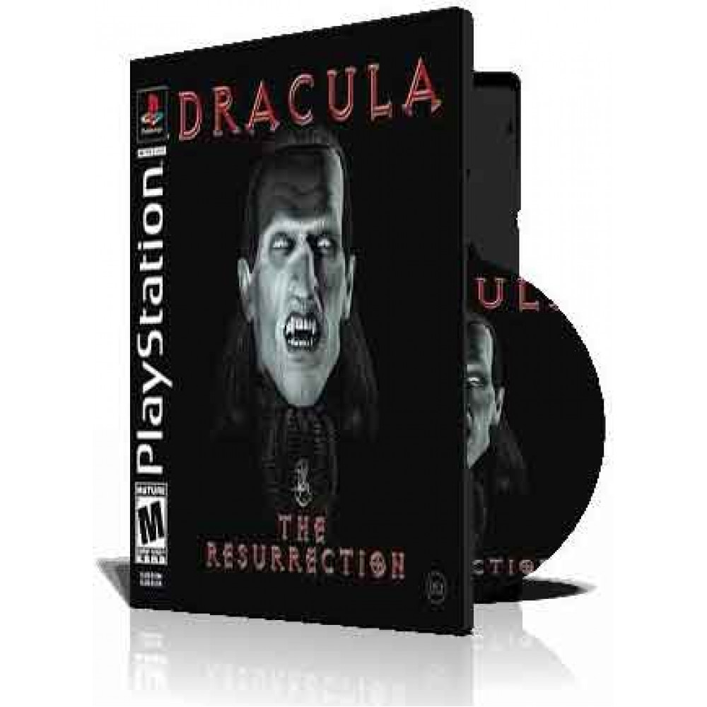 با کاور کامل و قاب وچاپ روی دیسکبازی (Dracula The Resurrection (2CD