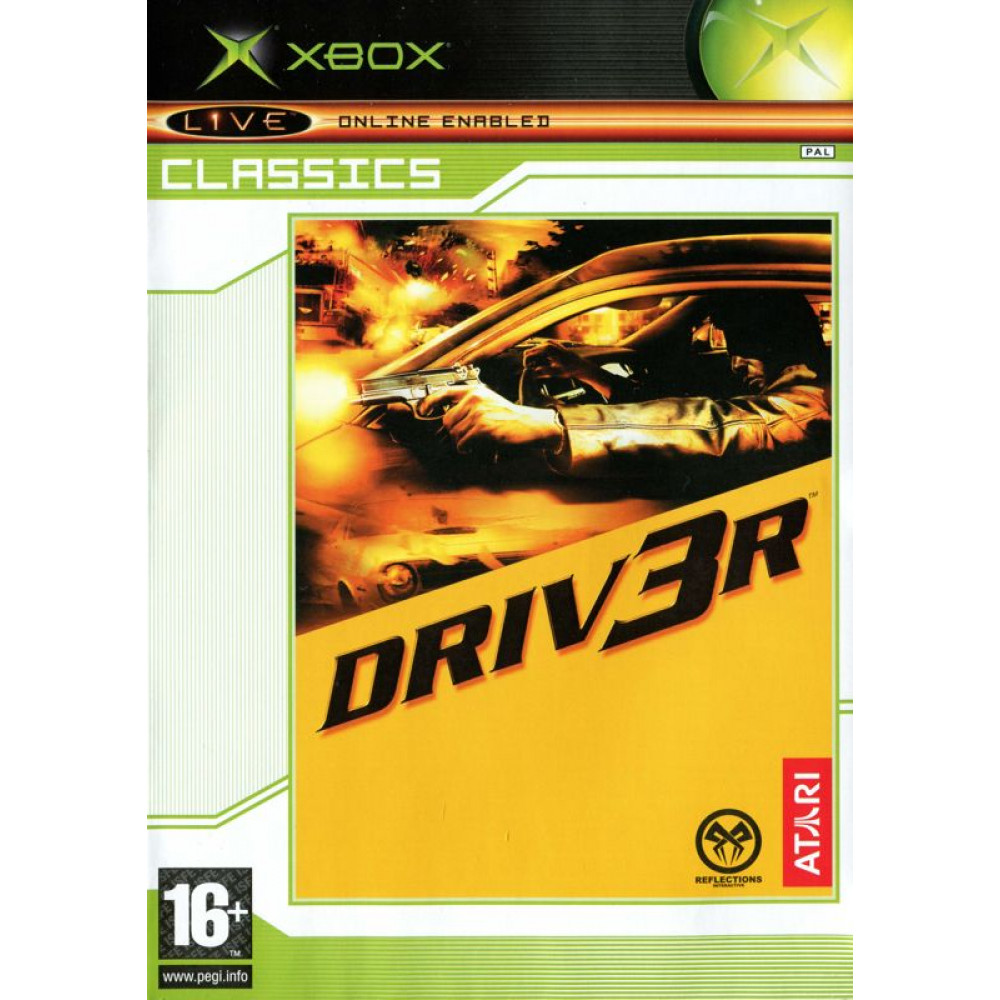 بازی اورجینال Driver 3 XBOX Classic