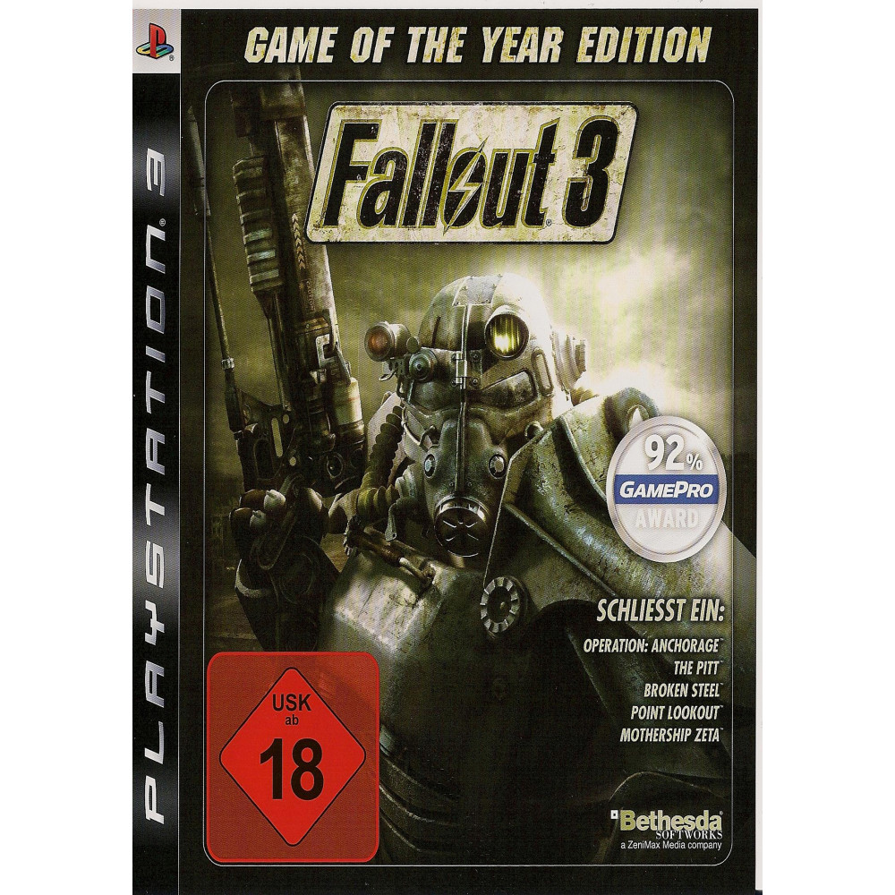 بازی اورجینال Fallout 3 PS3