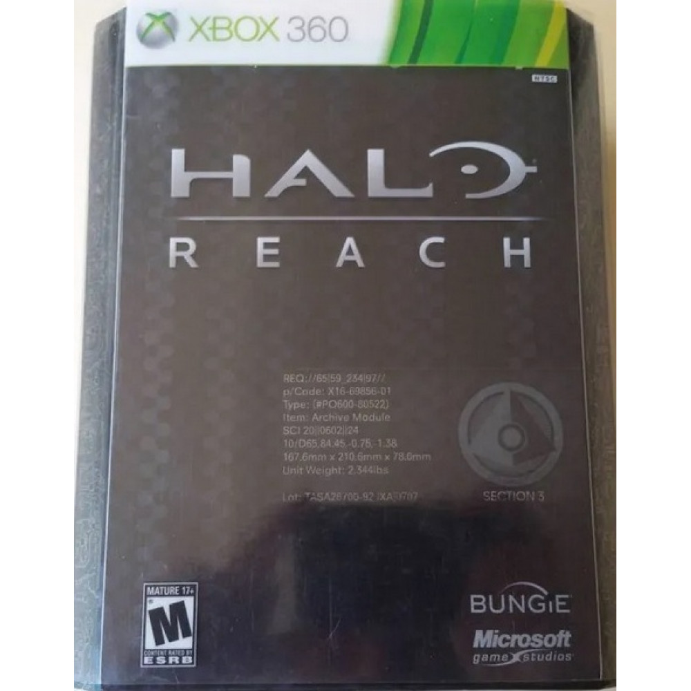 بازی اورجینال Halo Reach Steelbook XBOX 360