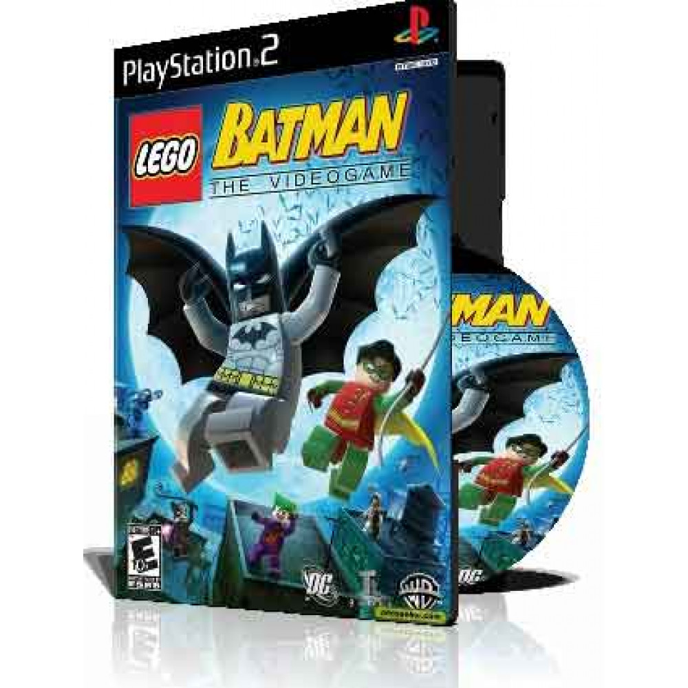 با کاور کامل و چاپ روی دیسک LEGO Batman - The Videogame