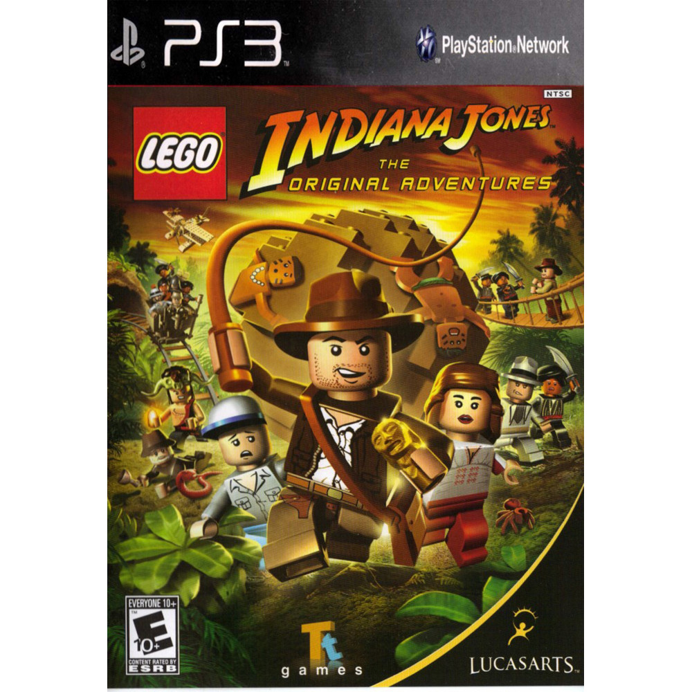 بازی اورجینال Lego Indiana Jones 1 PS3