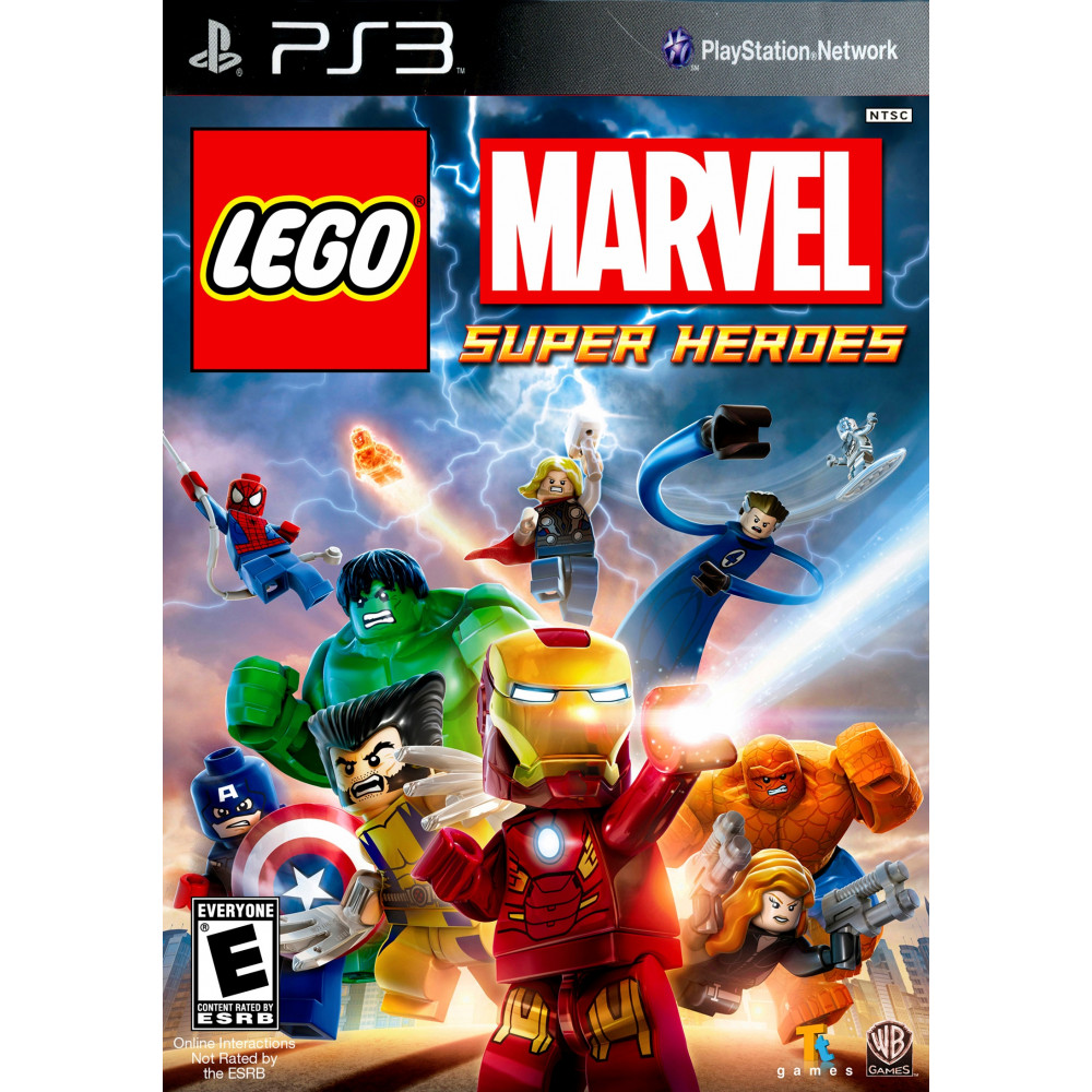 بازی اورجینال Lego Marvel Super Heroes 1 ps3