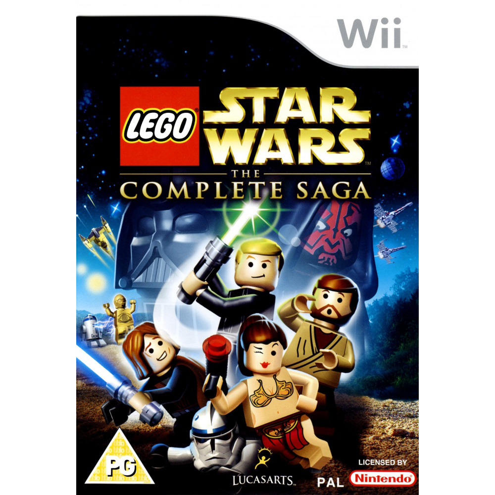 بازی اورجینال Lego Star Wars The Complete Saga Wii