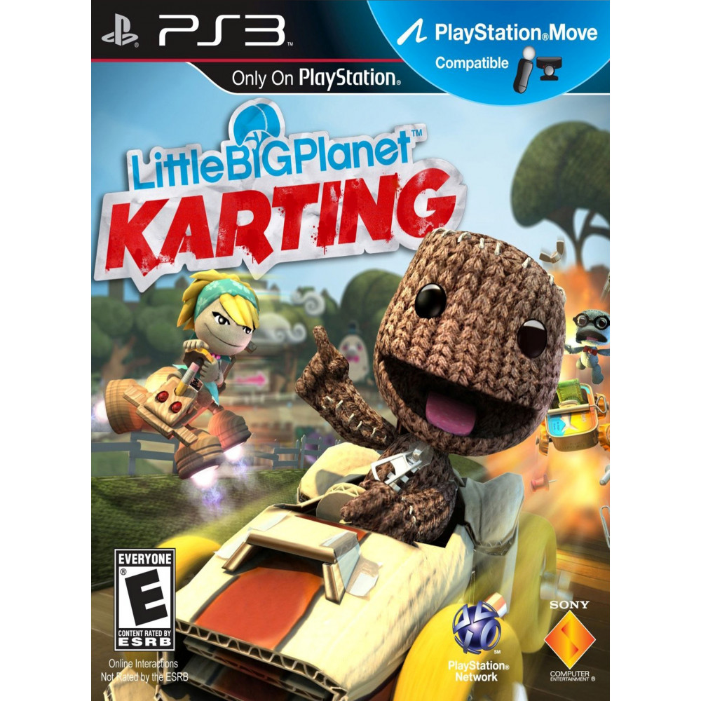 بازی اورجینال PS3 Little Big Planet Karting