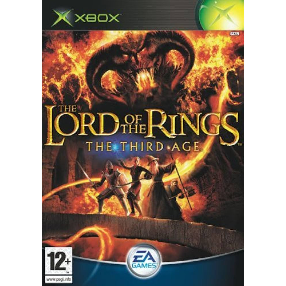 بازی اورجینال Lord Of The Rings  the third Age XBOX Classic