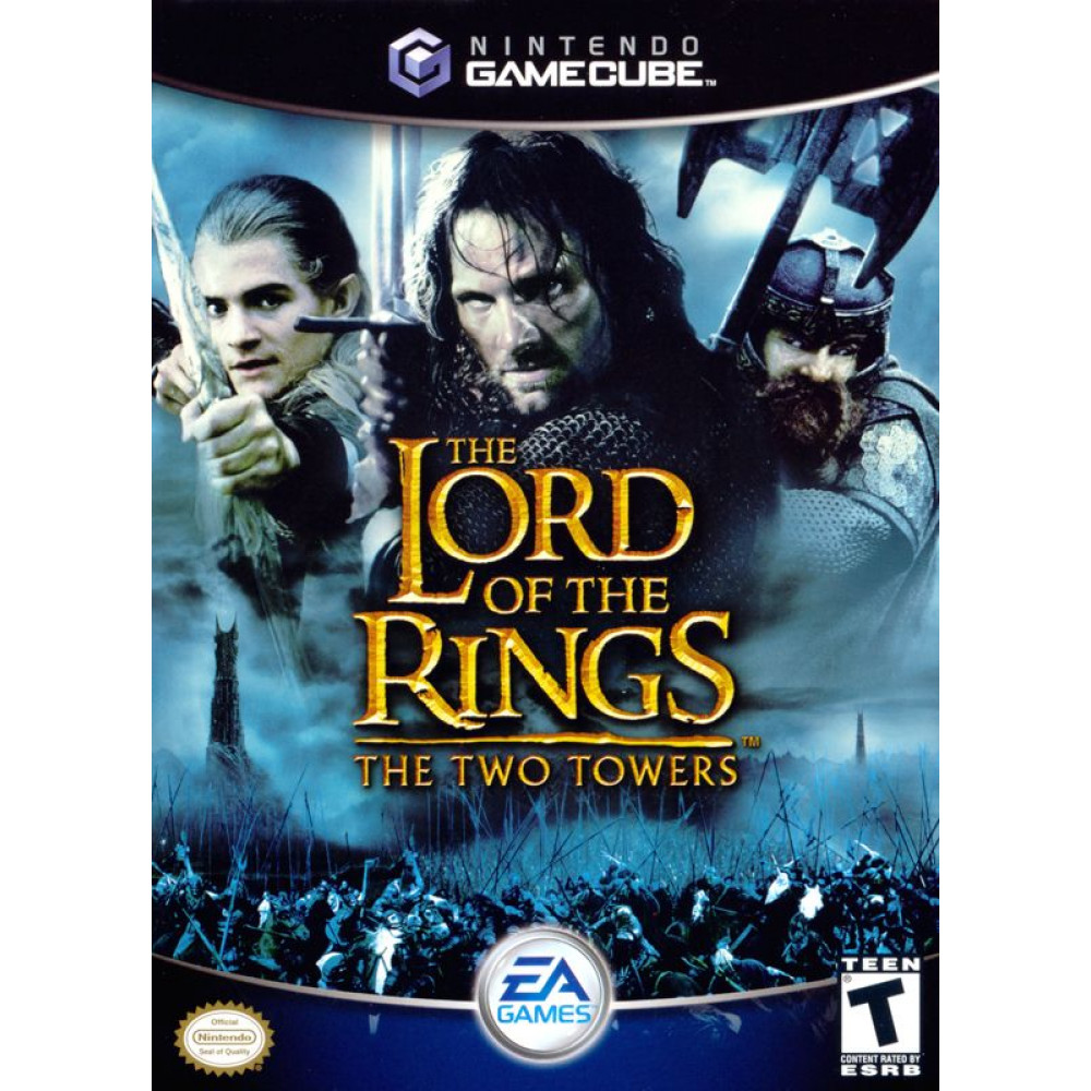 بازی اورجینال Lord Of The Rings Two Towers Gamecube