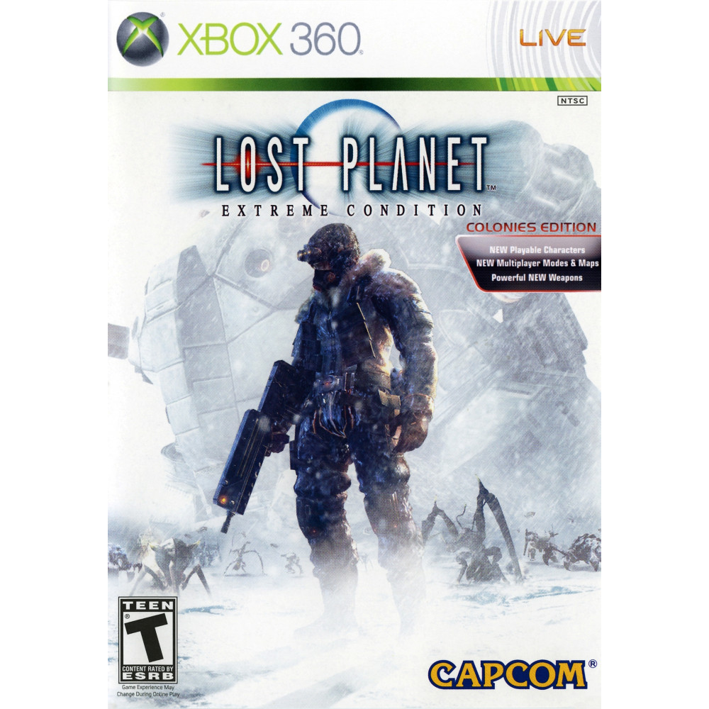 بازی اورجینال Lost Planet Extreme Condition XBOX 360