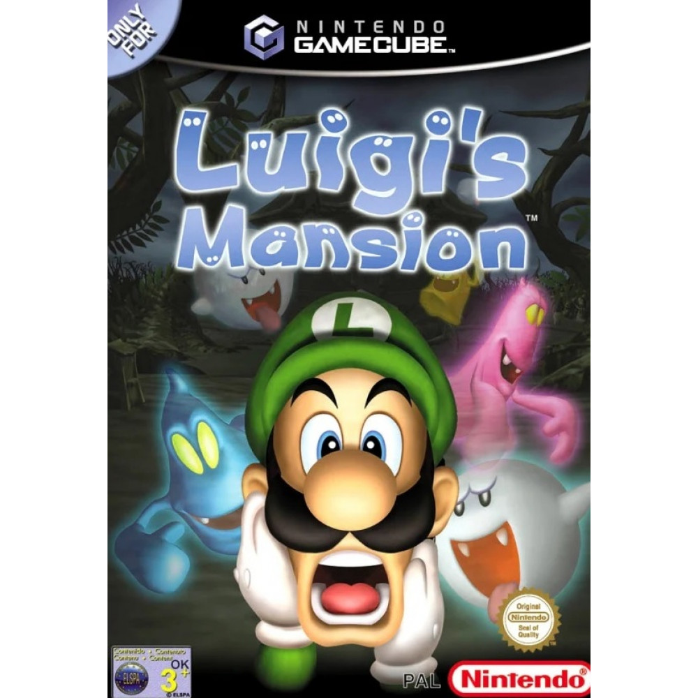 بازی اورجینال Luigi Mansion Gamecube