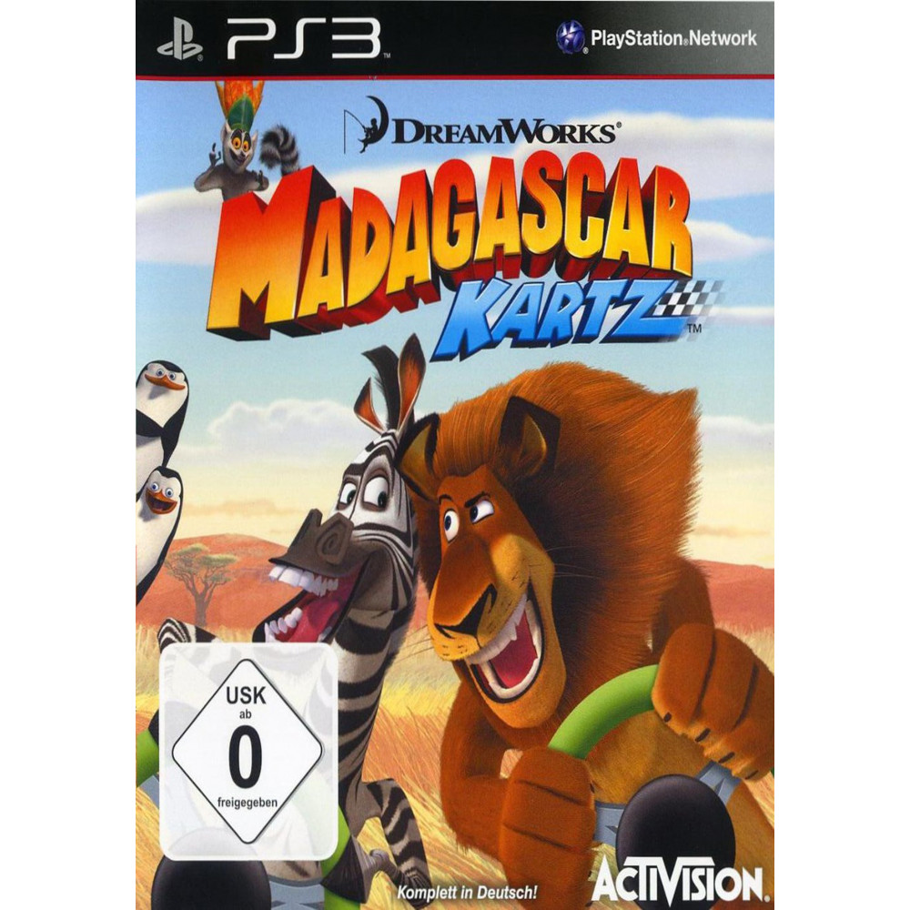 بازی اورجینال Madagascar Kartz PS3