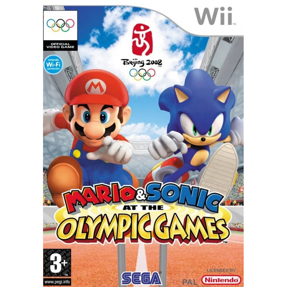 بازی اورجینال Mario And Sonic Olympic games Wii