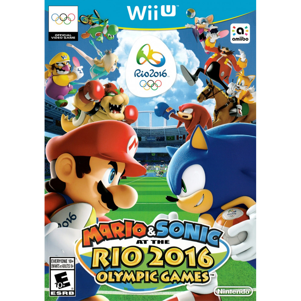 بازی اورجینال Mario and Sonic at Rio 2016 Wii u