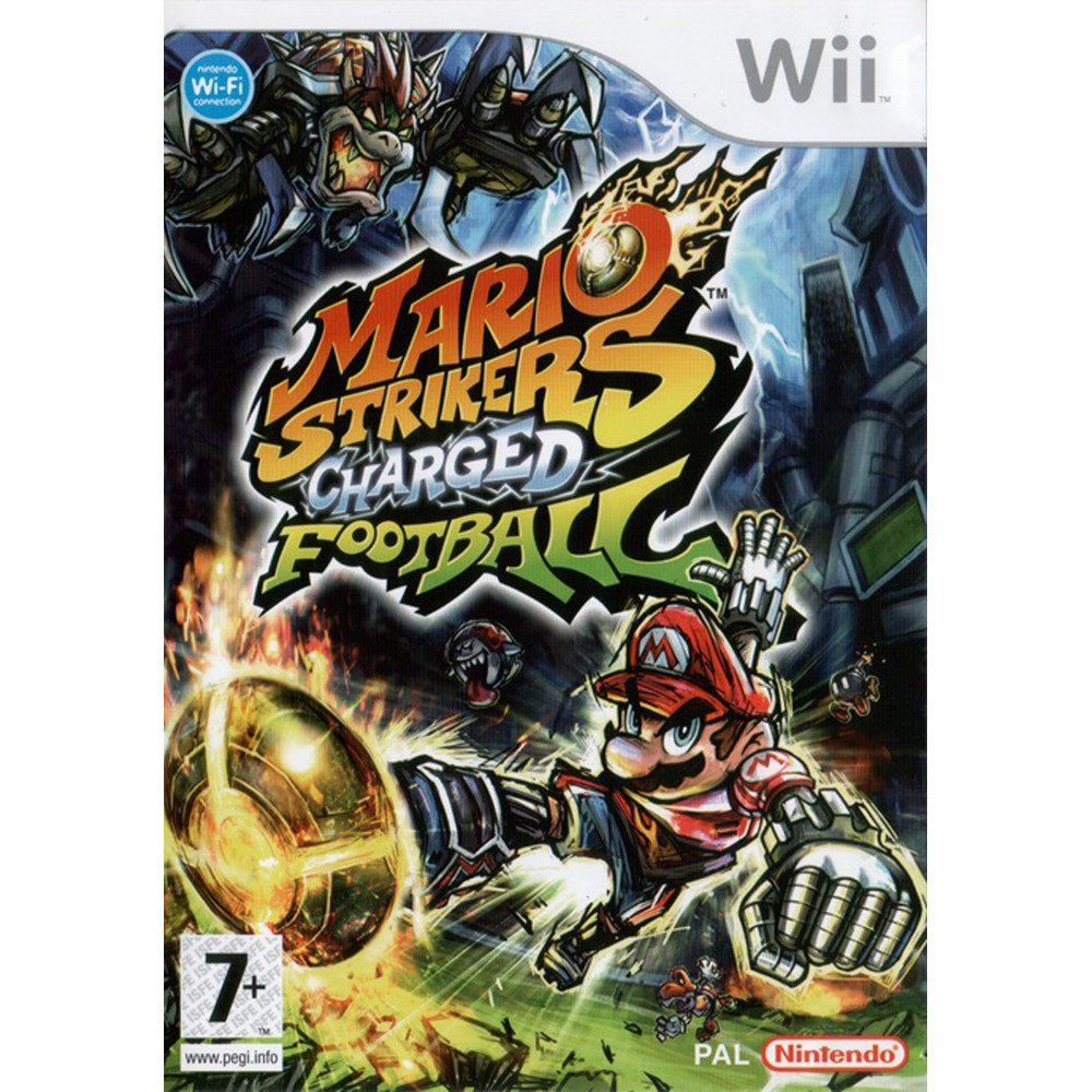 بازی اورجینال Mario strikers Wii