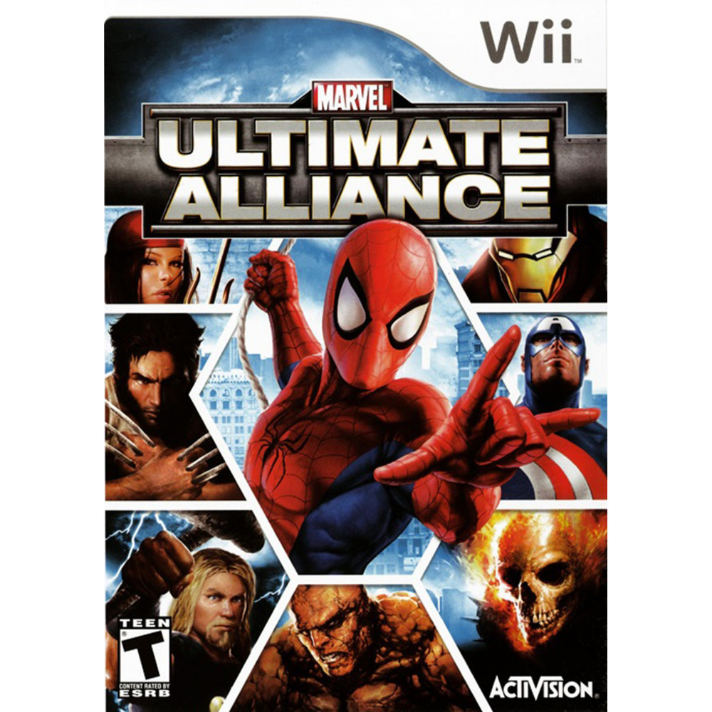 بازی اورجینال Marvel Ultimate Alliance Wii