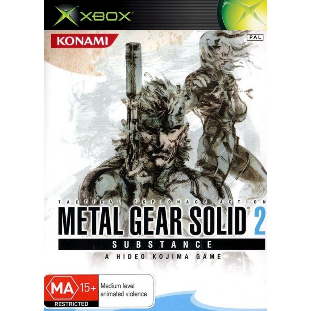 بازی اورجینال Metal Gear Solid 2 Subsistance XBOX Classic