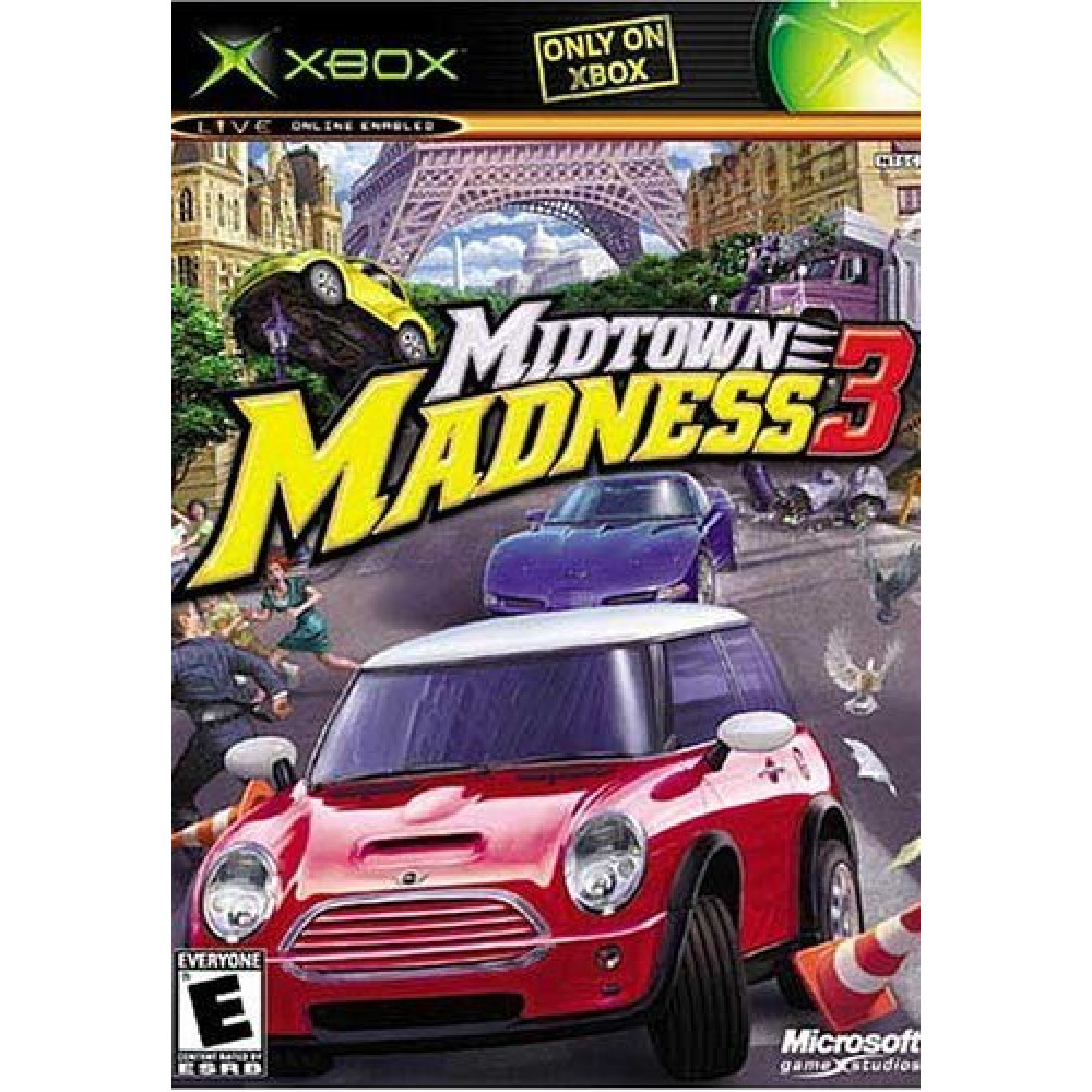 بازی اورجینال Midtown Madness 3 XBOX Classic