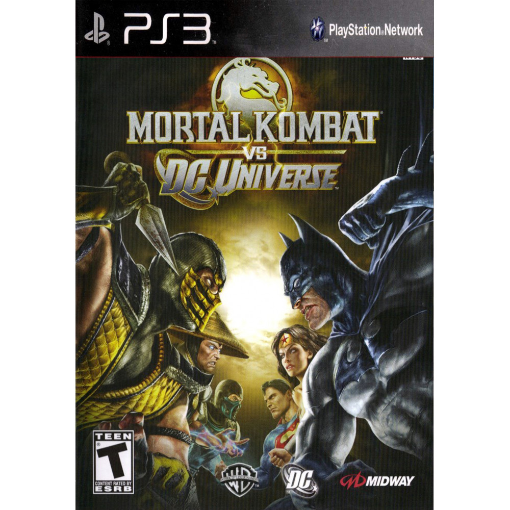 بازی اورجینال Mortal Kombat DC Universe PS3