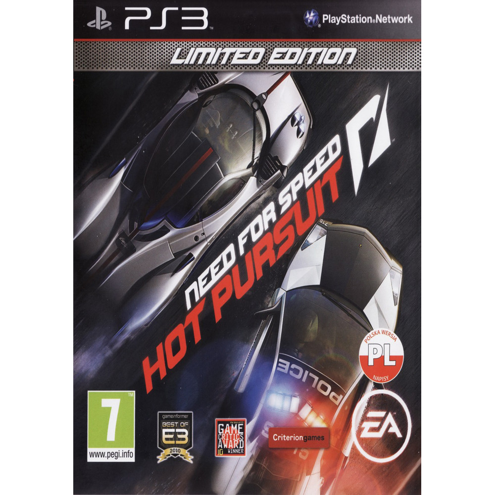 بازی اورجینال Need For Speed Hot Pursuit  PS3