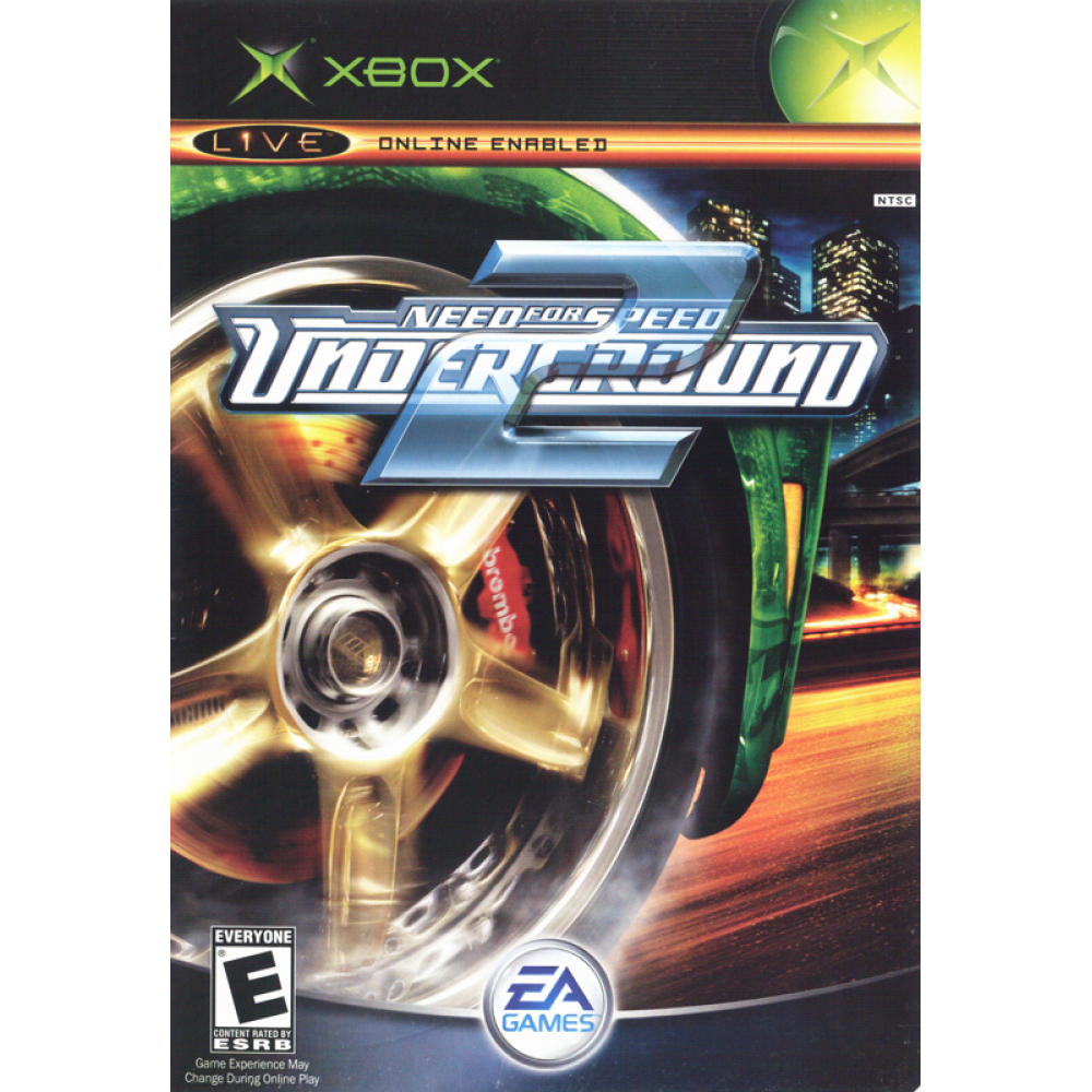 بازی اورجینال Need For Speed Underground 2 XBOX Classic