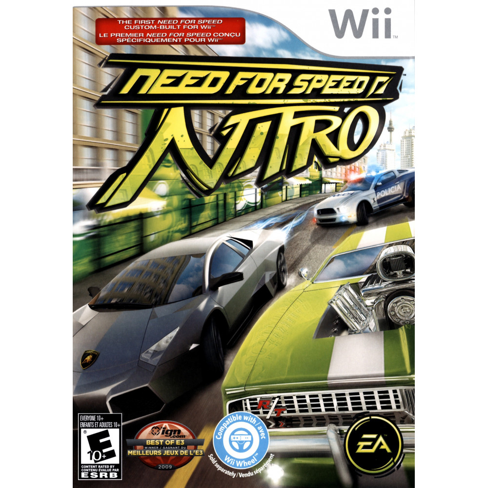 بازی اورجینال Need for Speed Nitro Wii