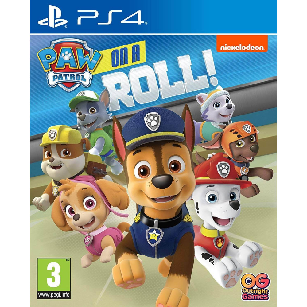 بازی اورجینال Paw Patrol  on a Roll PS4