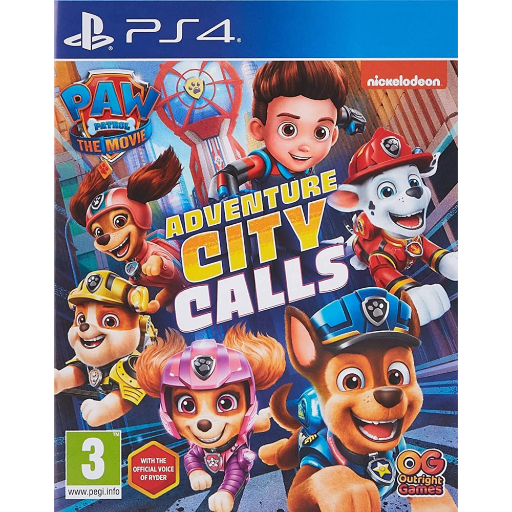 بازی اورجینال Paw Patrol Adventure City PS4