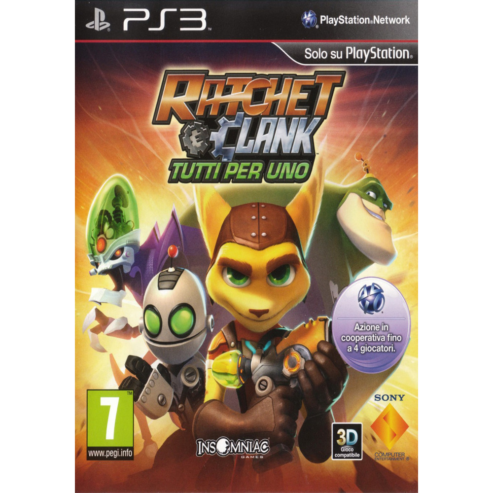 بازی اورجینال Ratchet And Clank All 4 One PS3