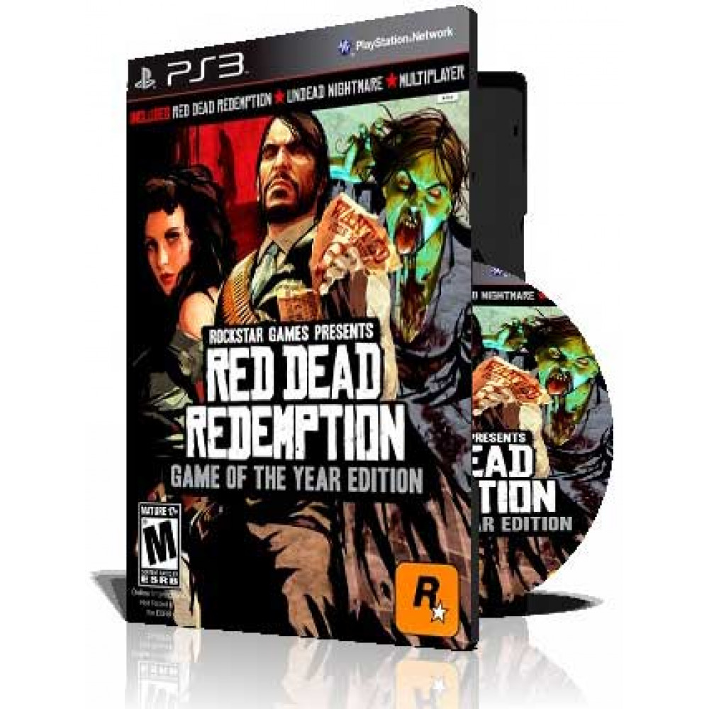 (Red Dead Redemption GOTY PS3 (3DVD