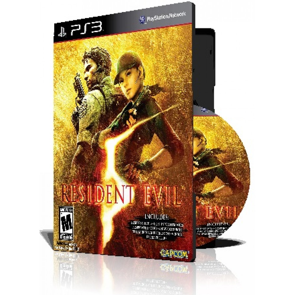 Resident Evil 5 Gold Edition PS3 اورجینال