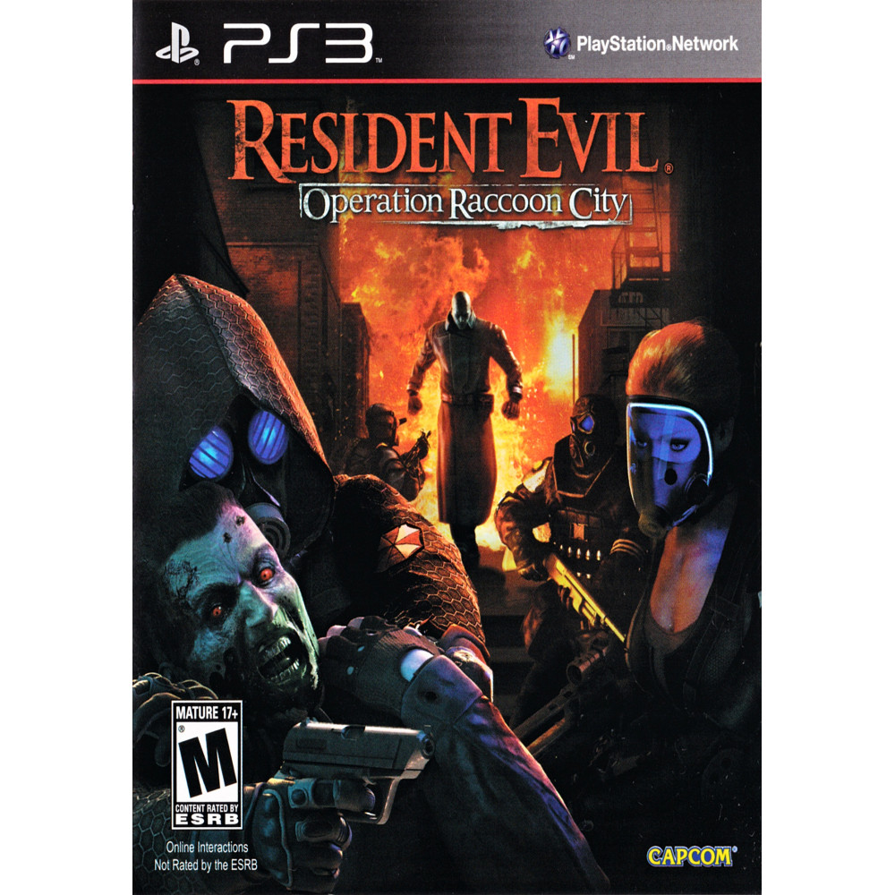 بازی اورجینال Resident Evil Operation Raccoon City PS3