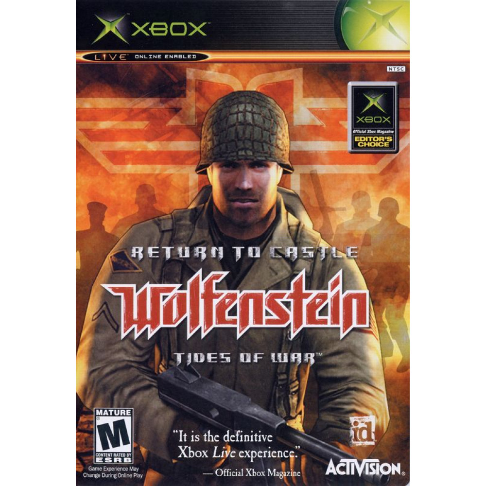 بازی اورجینال Return to Castle Wolfenstein XBOX Classic