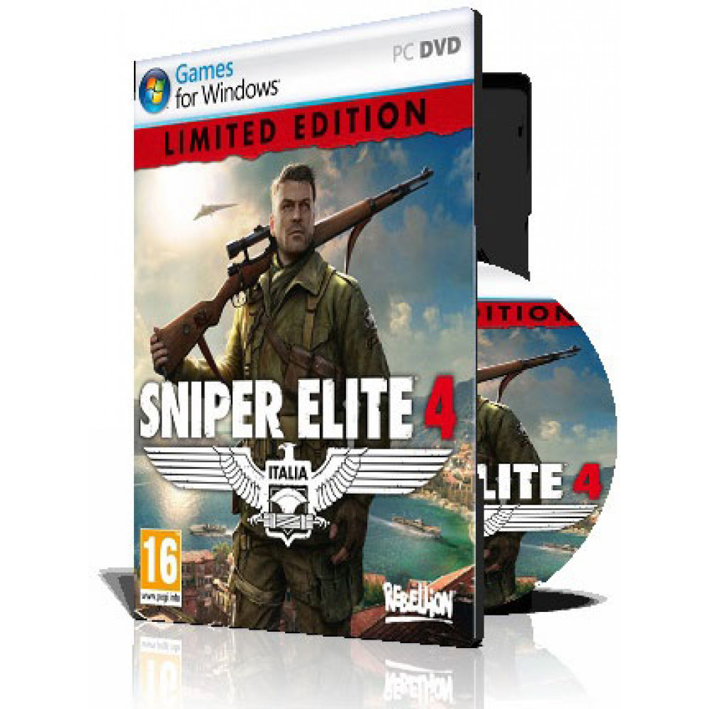 نسخه 100سالم و کرک شده (Sniper Elite 4 (9DVD