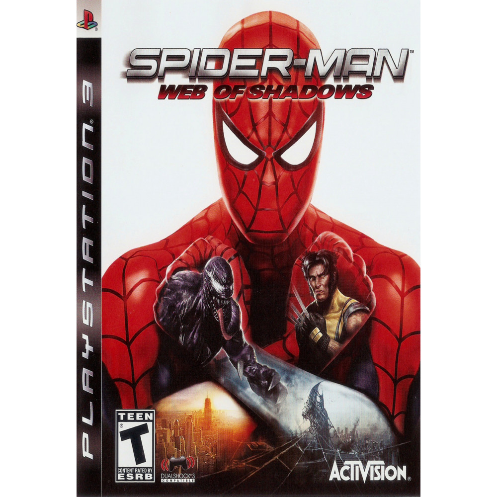 بازی اورجینال Spider Man Web Of Shadow PS3