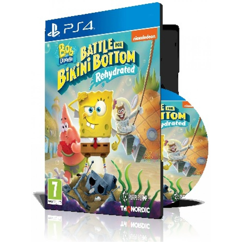 SpongeBob SquarePants Rehydrated  ps4 اورجینال