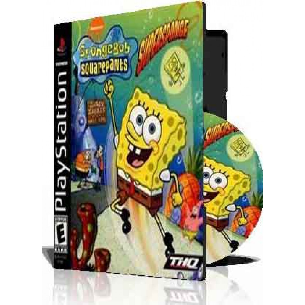 بازی زیبای Spongebob Ps1 باب اسفنجی