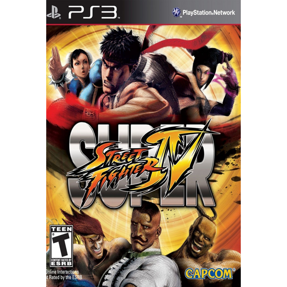 بازی اورجینال Super Street Fighter IV PS3