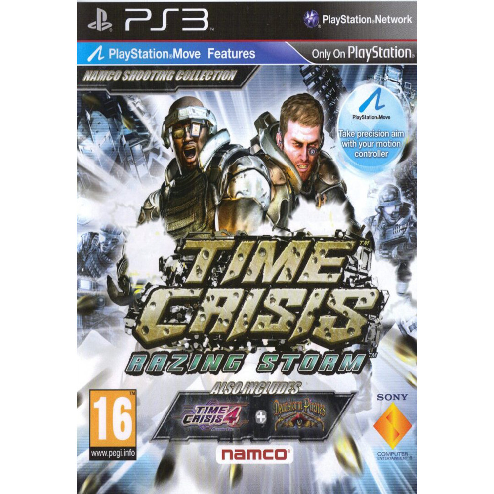 بازی اورجینال Time Crysis Razing Storm PS3